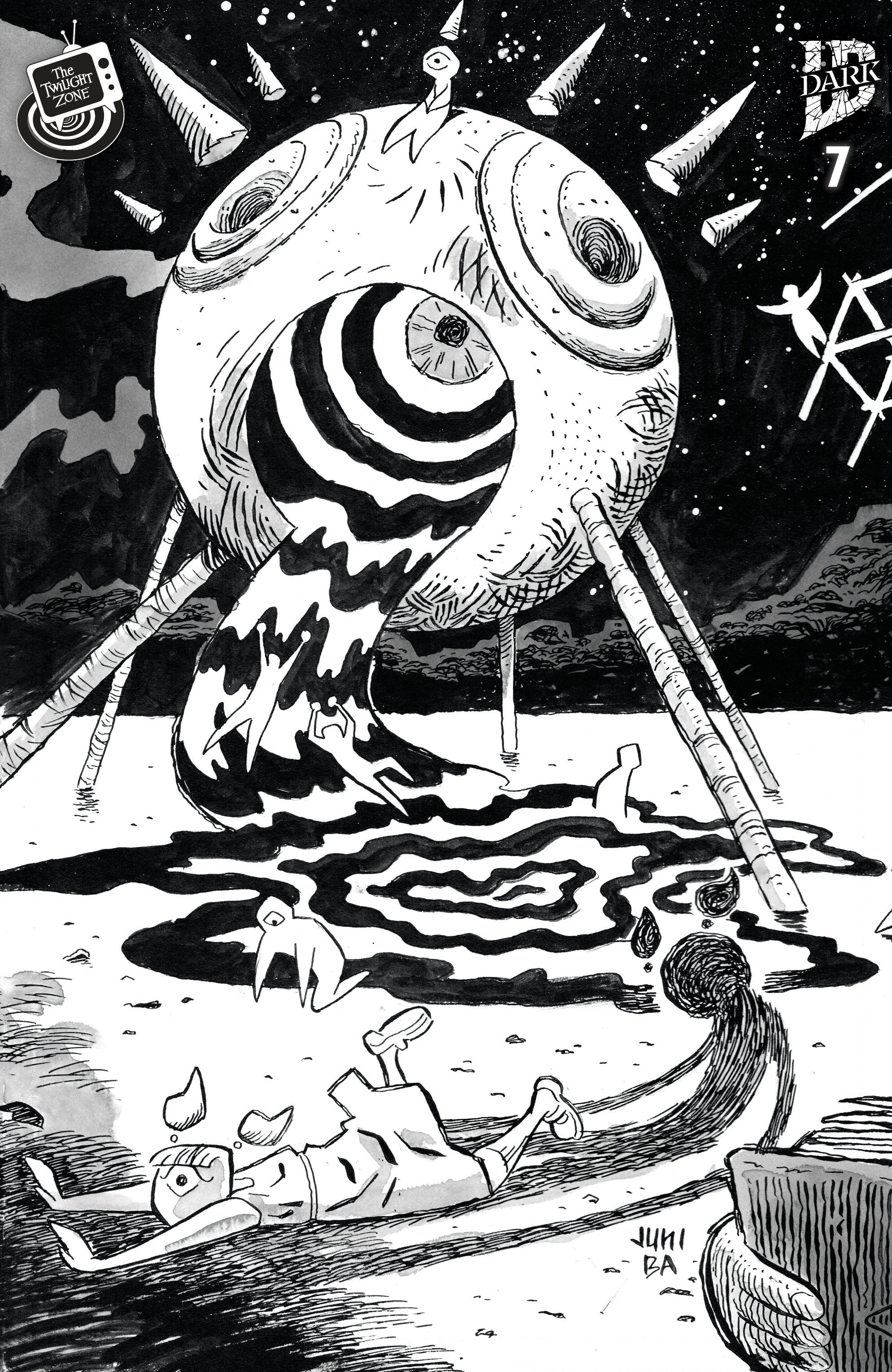 The Twilight Zone #7 Variant B (Ba Connecting Cover)