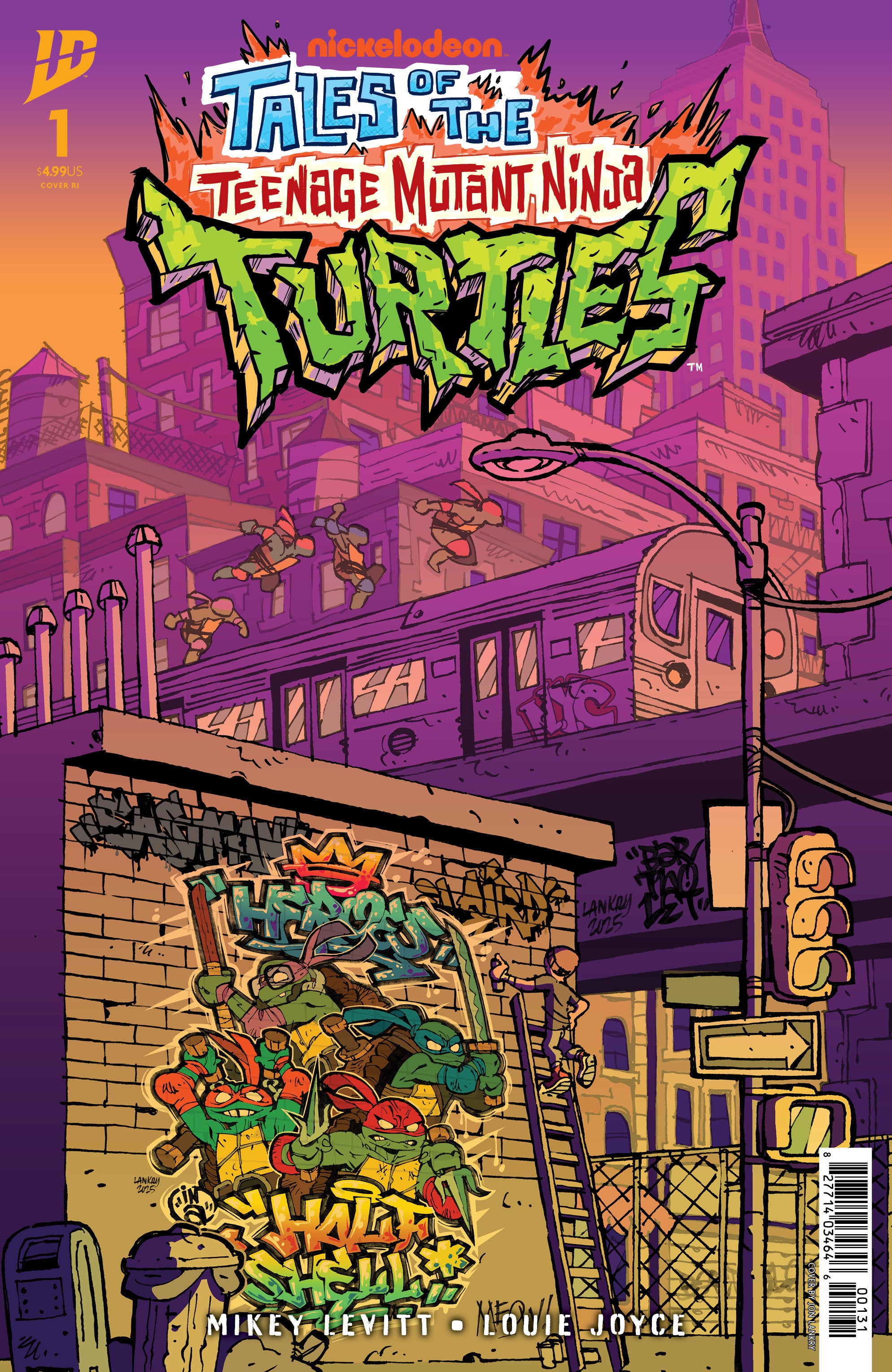 Tales Of The Teenage Mutant Ninja Turtles #1 Variant Ri (25) (Lankry)