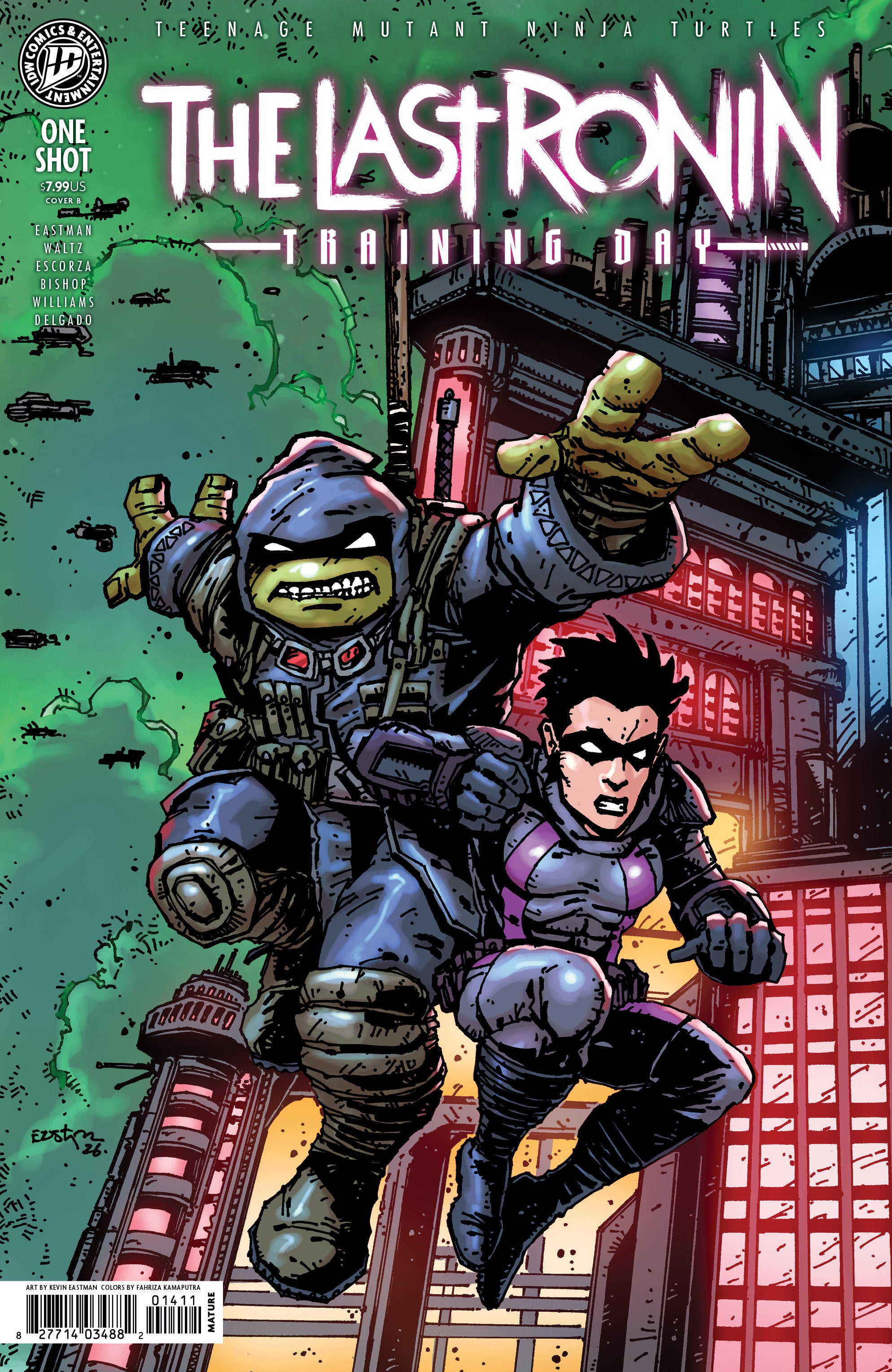 Teenage Mutant Ninja Turtles: The Last Ronin  Training Day Variant B (Eastman)