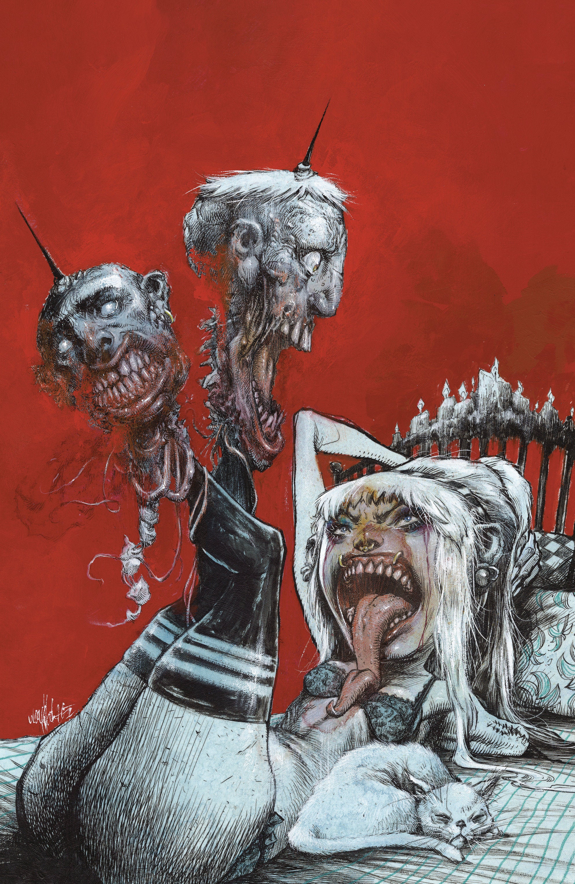 Hello Darkness #14 C Variant (Full Art, Wayshak)