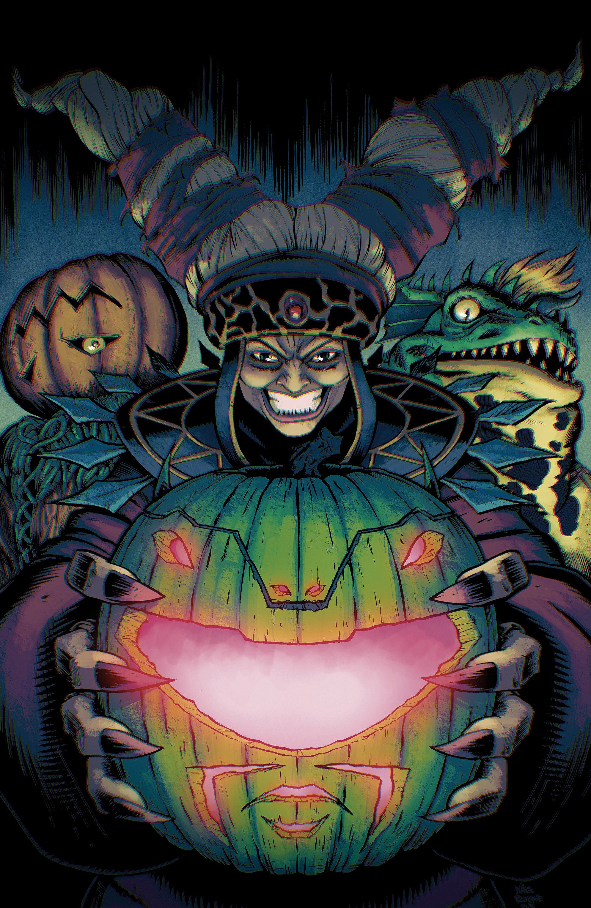 Mighty Morphin Power Rangers Halloween Special #1 E 1:15 Variant Edition (Full Art, Roche)