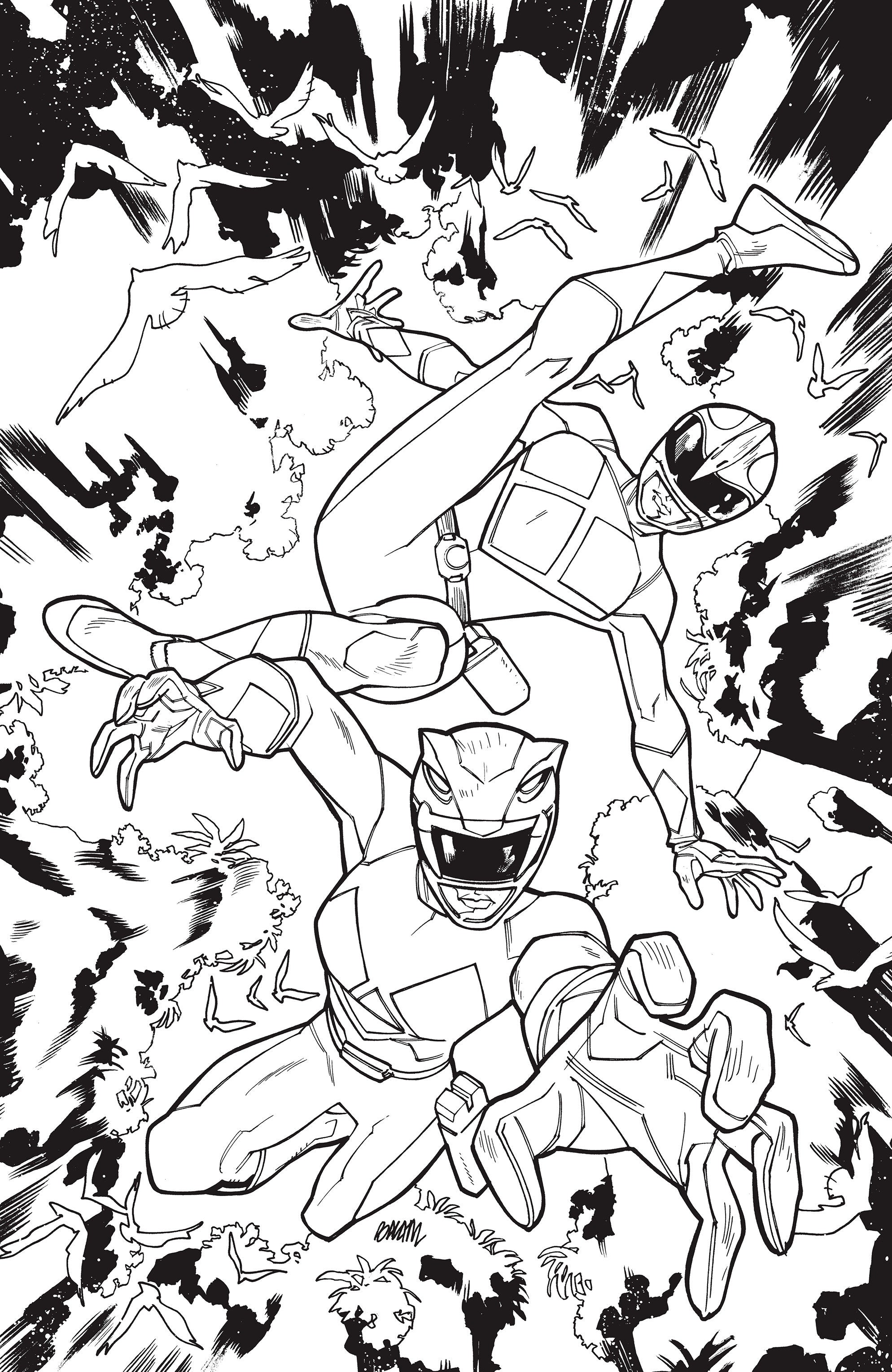 Mighty Morphin Power Rangers (2026) #3 H 1 in 25 Variant Edition Variant (Full Art, Balám)