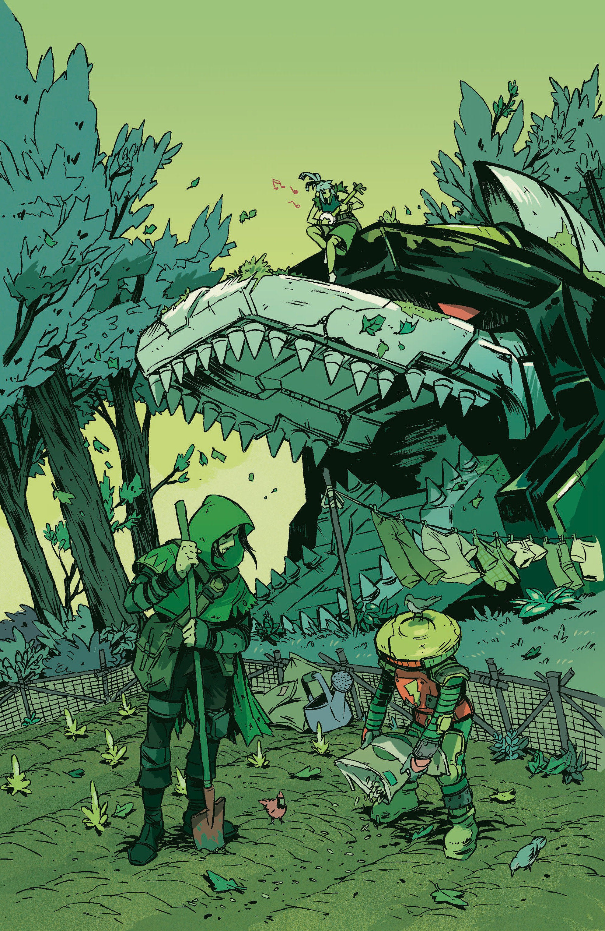 Power Rangers Green #1 I 1 in 25 Variant Edition Variant (Full Art, Ono)