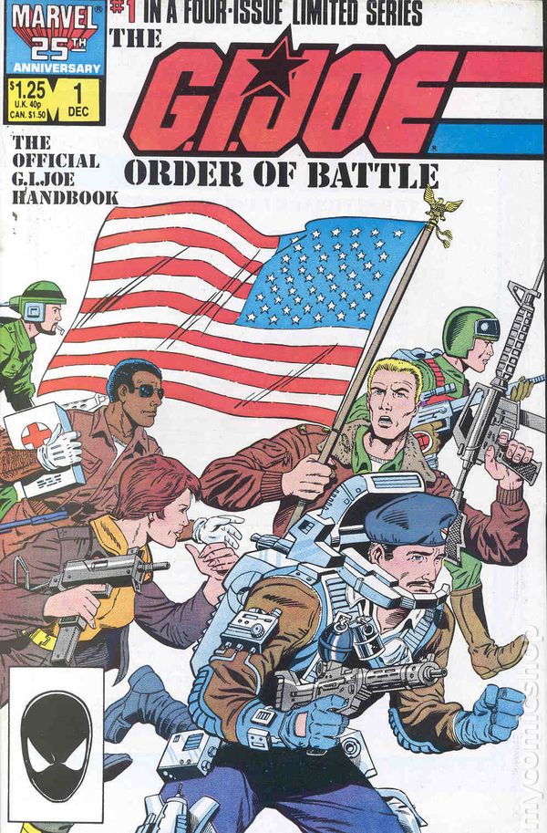 G.I. Joe Order Of Battle Complete Limited Series #1-4