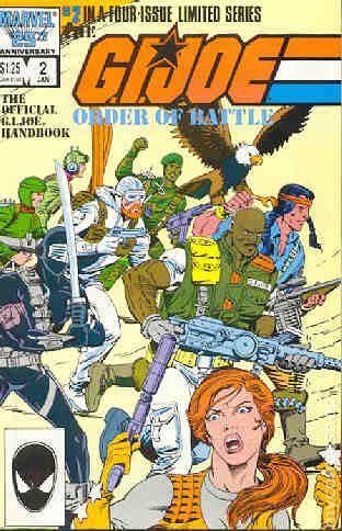 G.I. Joe Order Of Battle Complete Limited Series #1-4