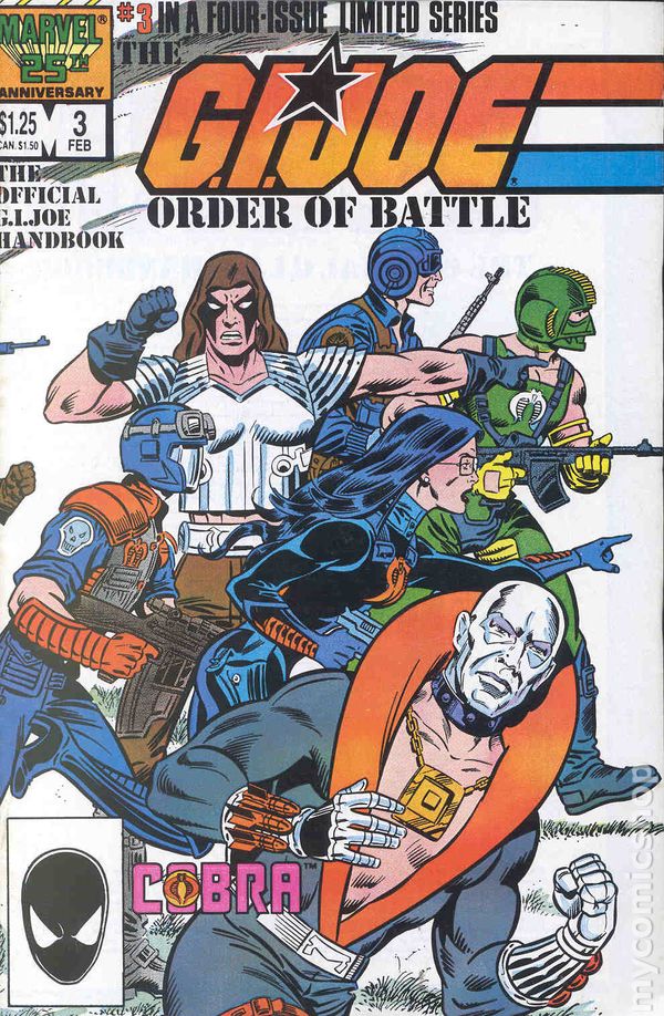 G.I. Joe Order Of Battle Complete Limited Series #1-4