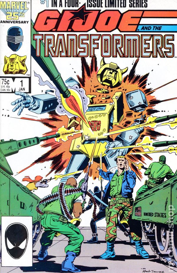 G.I. Joe and The Transformers Complete Limited Series #1-4