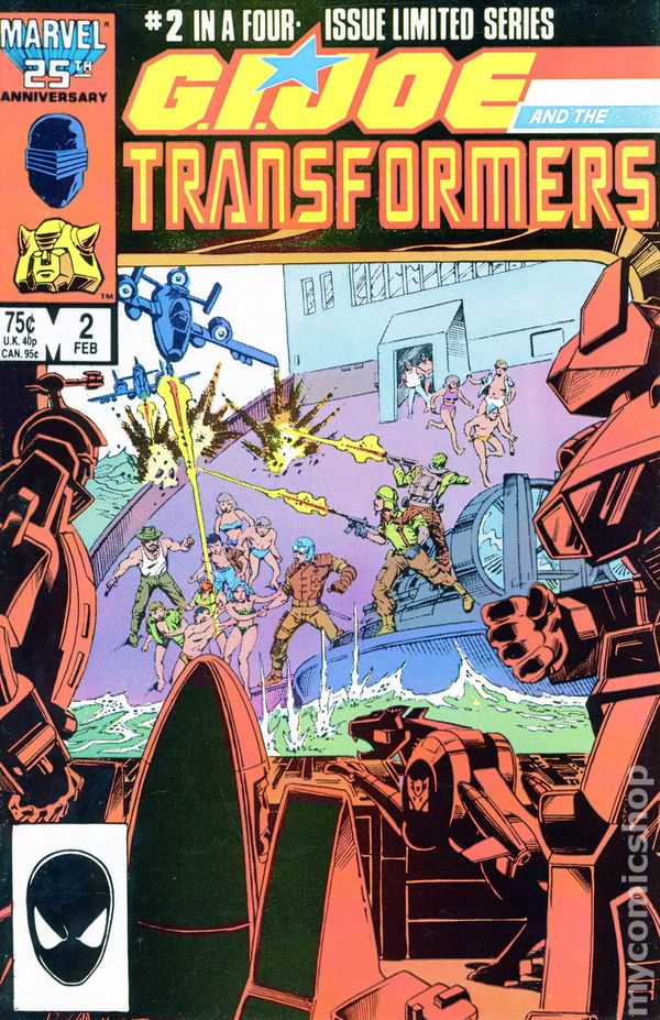 G.I. Joe and The Transformers Complete Limited Series #1-4