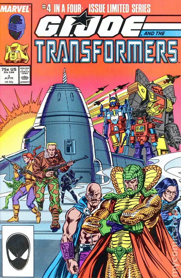 G.I. Joe and The Transformers Complete Limited Series #1-4