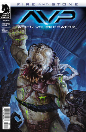 Alien Vs Predator Fire And Stone #1-4 Limited Run