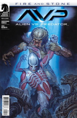 Alien Vs Predator Fire And Stone #1-4 Limited Run