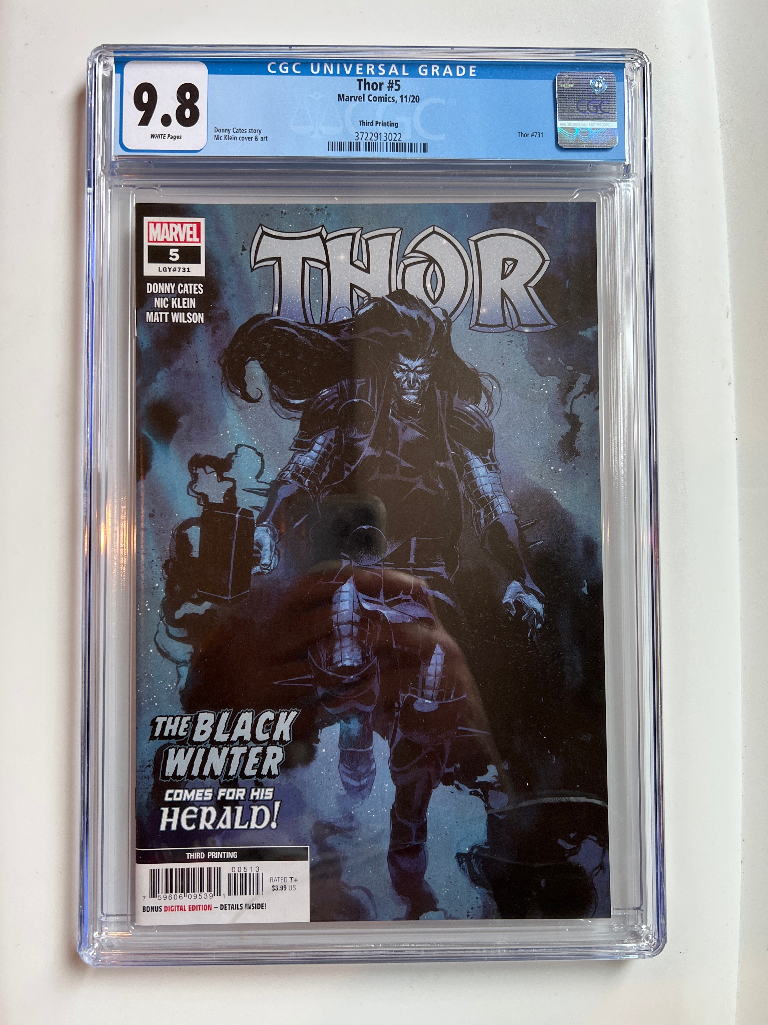 Thor #5 9.8 Third Printing | CGC 3722913022