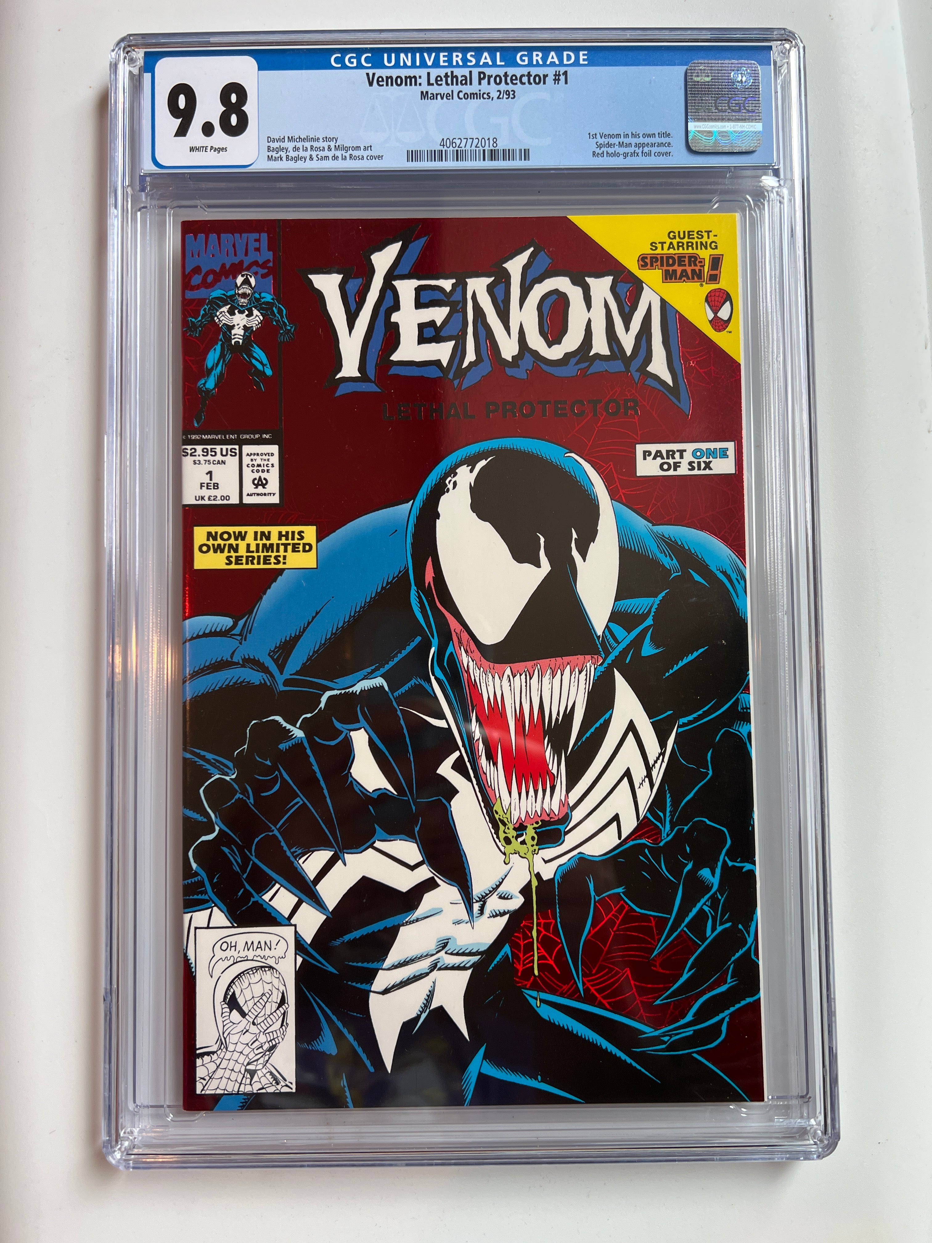 Venom: Lethal Protector #1 9.8 | CGC 4062772018
