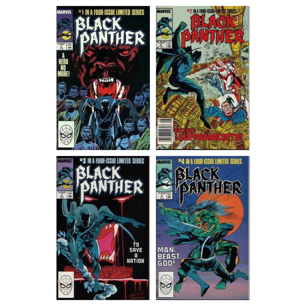 Black Panther Limited Series (1988) 1-4