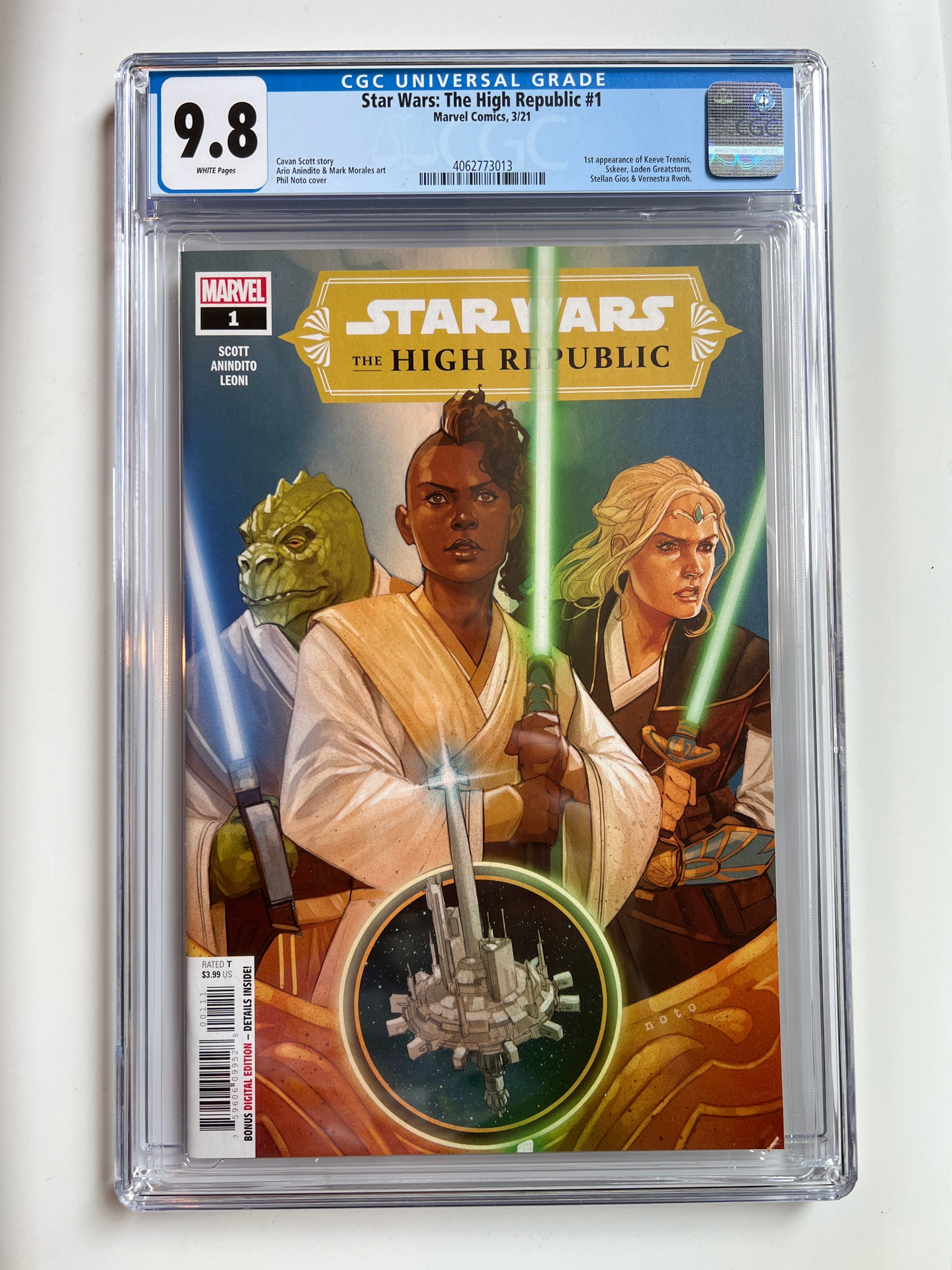 Star Wars: The High Republic #1 9.8 | CGC 4062773013