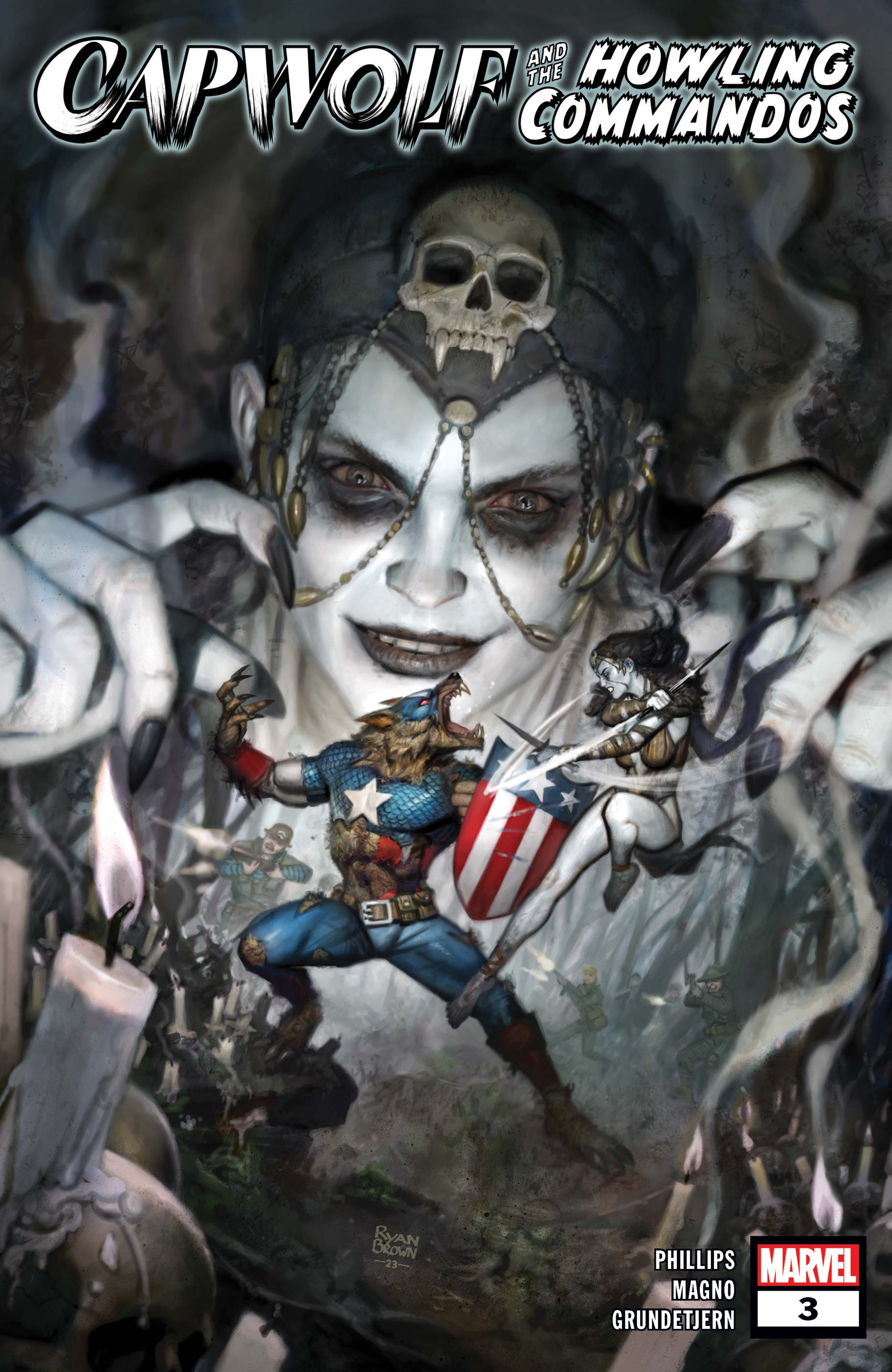 Capwolf and the Howling Cammandos (2023) NM Set