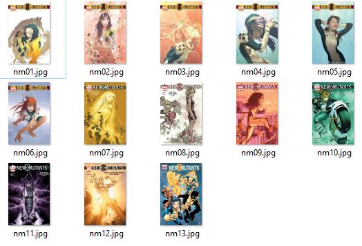 New Mutants 1-13 (2003) NM-