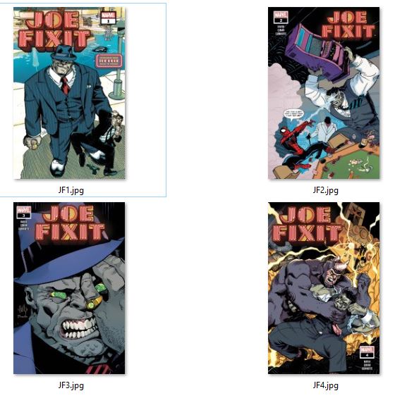 Joe Fixit 1-4 (2023) NM Set