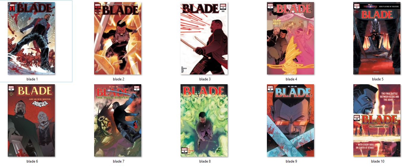 Blade 1-10 Complete Run (2023)