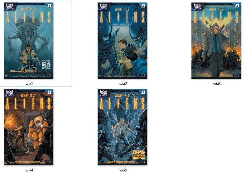 Aliens: What If...? (2024) 1-5 Complete Set