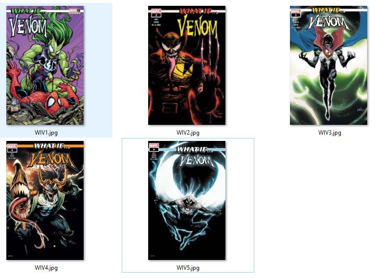 What If... Venom 1-5 (2024) NM Set