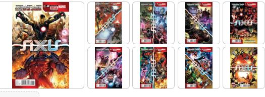 Avengers X-Men Axis #1-9 Complete Set