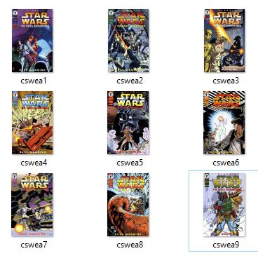 Star Wars The Early Adventures #1-9 Complete Run