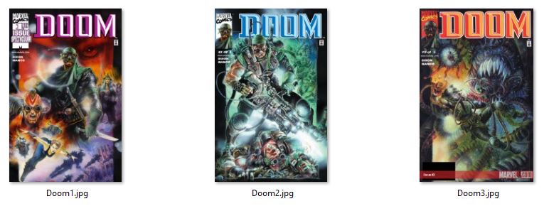 Doom 1-3 (2000) NM Set