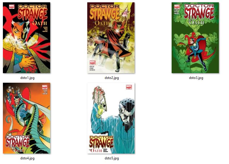 Doctor Strange The Oath 1-5 (2006) VF/NM