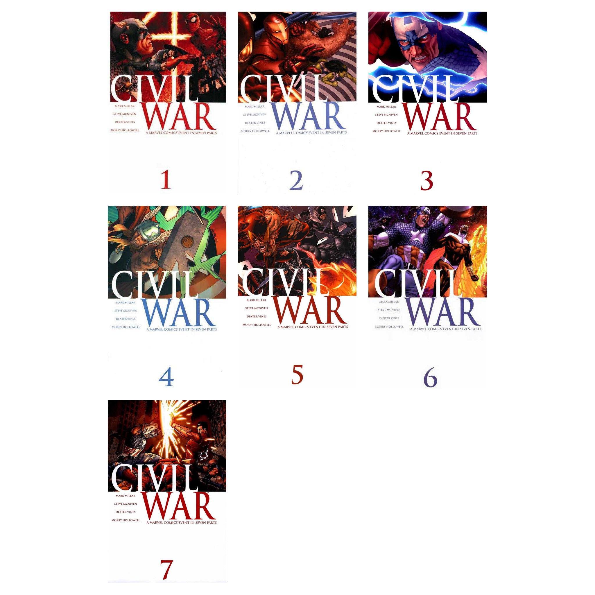 Civil War 1-7 (2006)