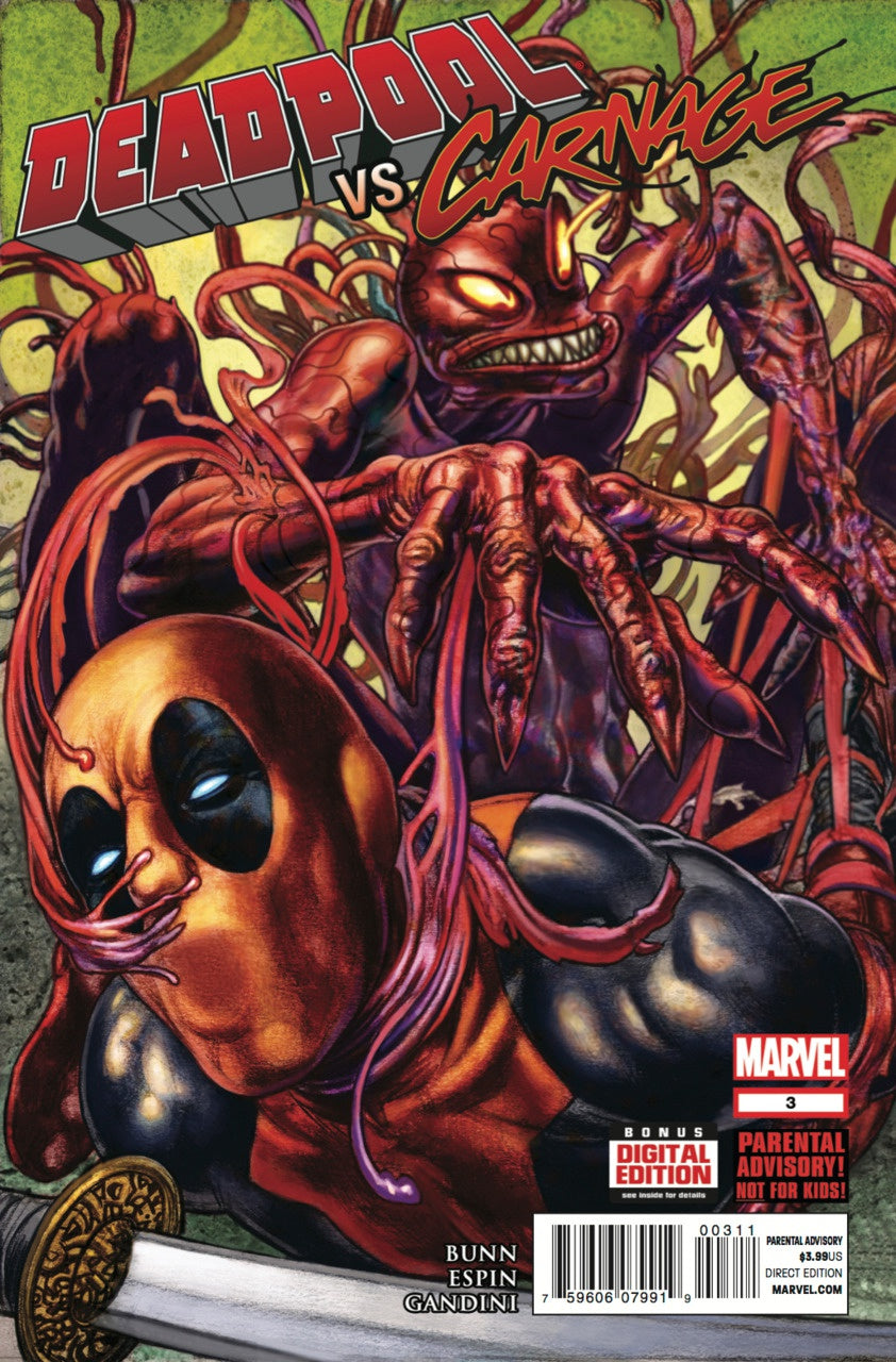 Deadpool Vs Carnage (2014) 1-4