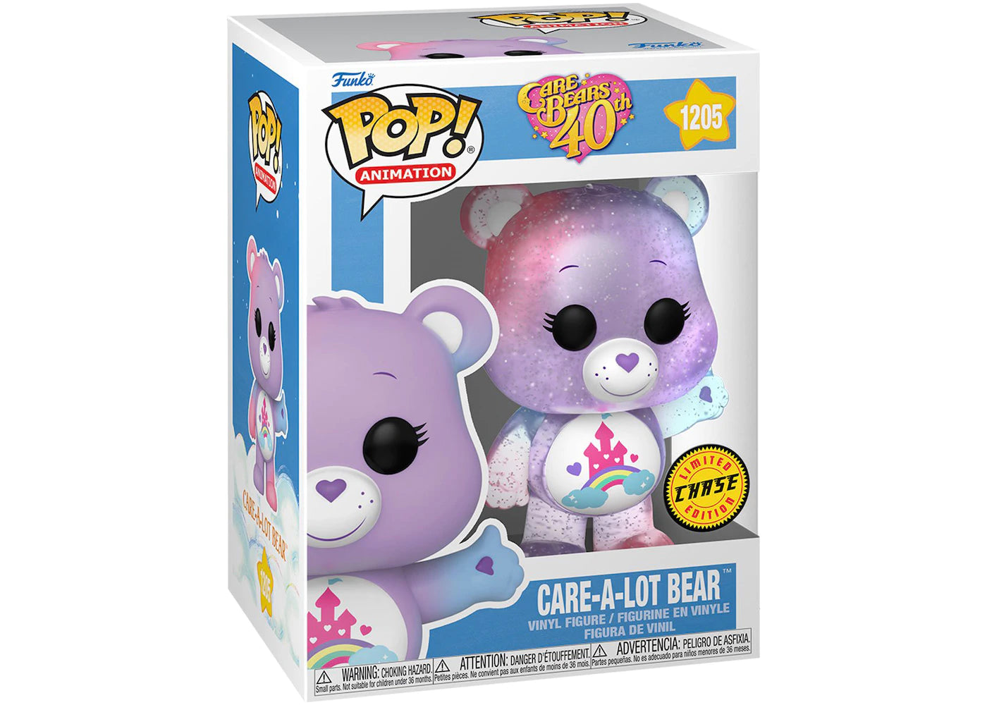 Pop Animation Care Bears 40th Anniversary Care-A-Lot Bear Chase