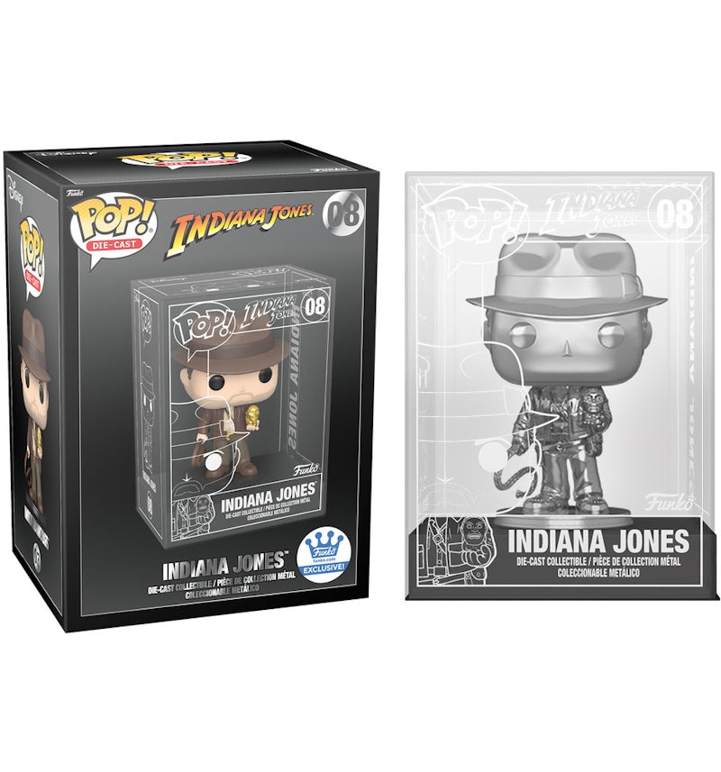 Funko Pop! Die-Cast Indiana Jones Chase Edition Funko Shop Exclusive Figure