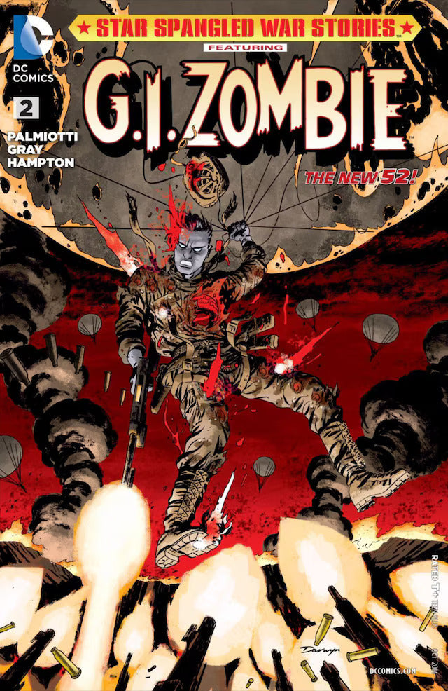 Star-Spangled War Stories Featuring G.I. Zombie Compete Set #1-8 + Future's End Lenticular