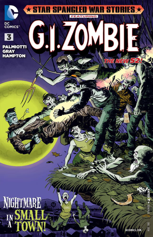 Star-Spangled War Stories Featuring G.I. Zombie Compete Set #1-8 + Future's End Lenticular