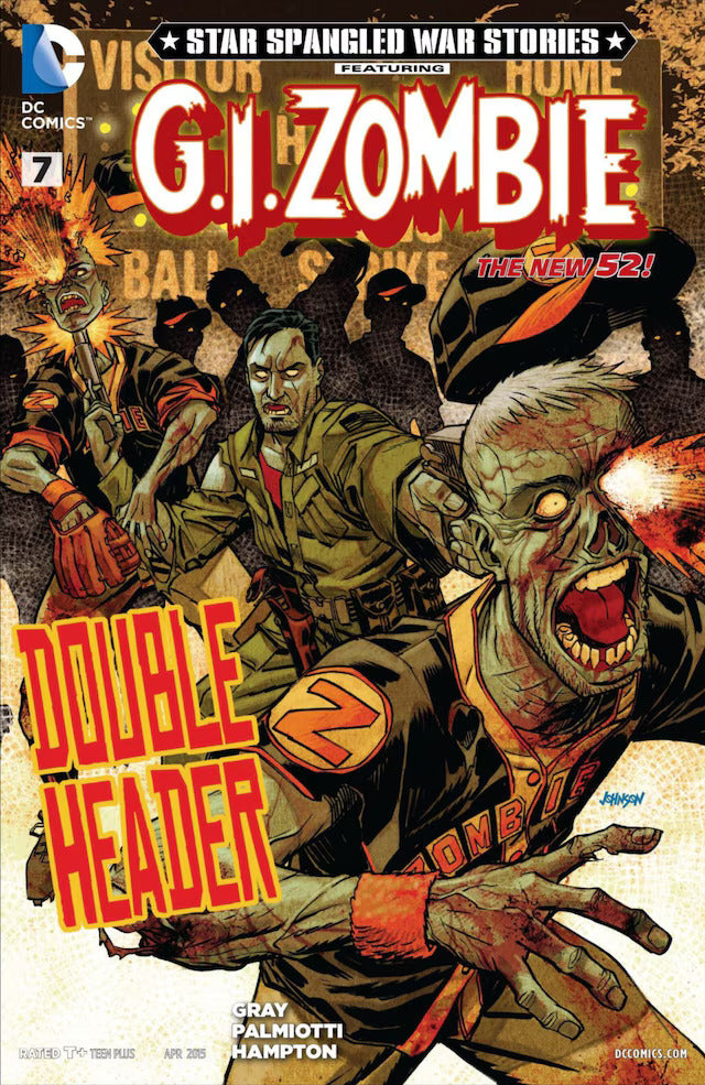 Star-Spangled War Stories Featuring G.I. Zombie Compete Set #1-8 + Future's End Lenticular