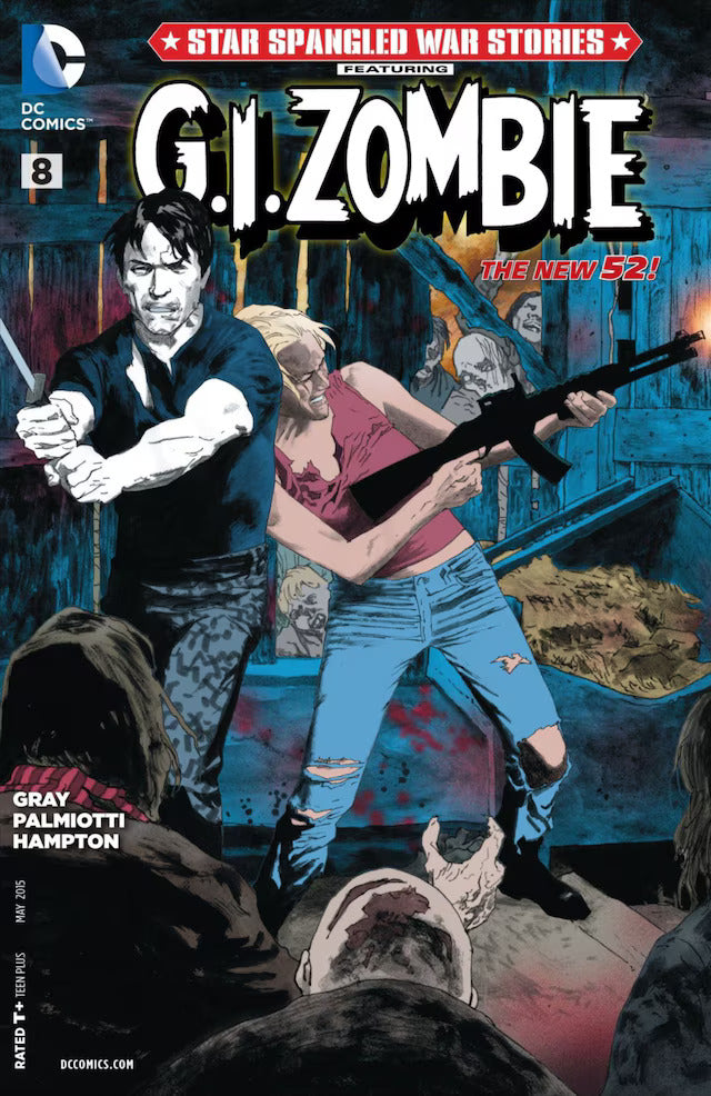 Star-Spangled War Stories Featuring G.I. Zombie Compete Set #1-8 + Future's End Lenticular