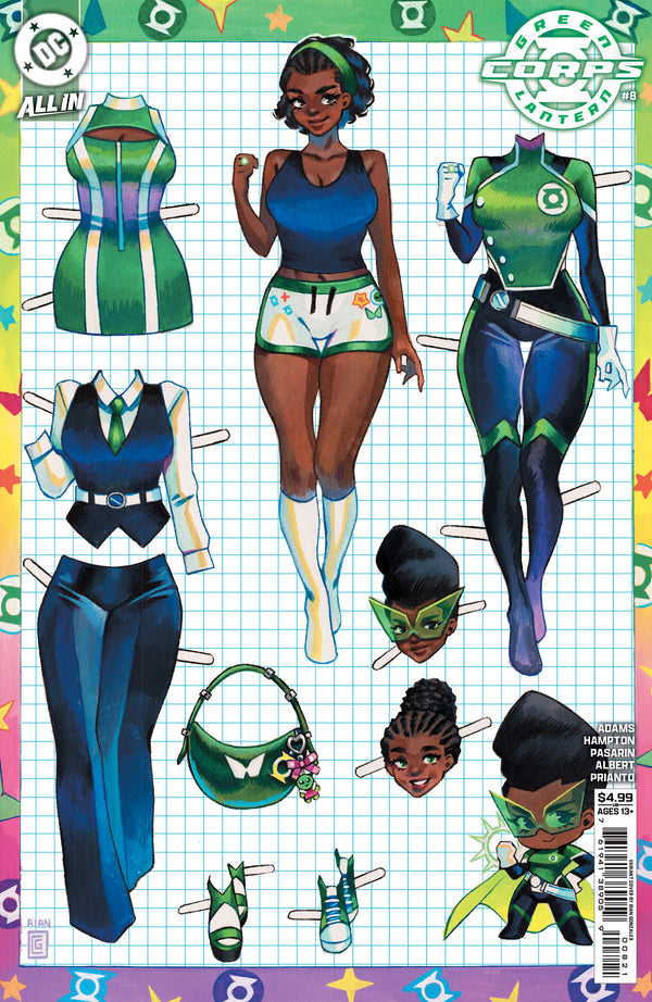 Green Lantern Corps #9 Cover B Rian Gonzales Card Stock Variant (Starbreaker Supremacy)