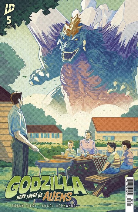Godzilla Here There Be Aliens 1-5 (2025) NM Variants
