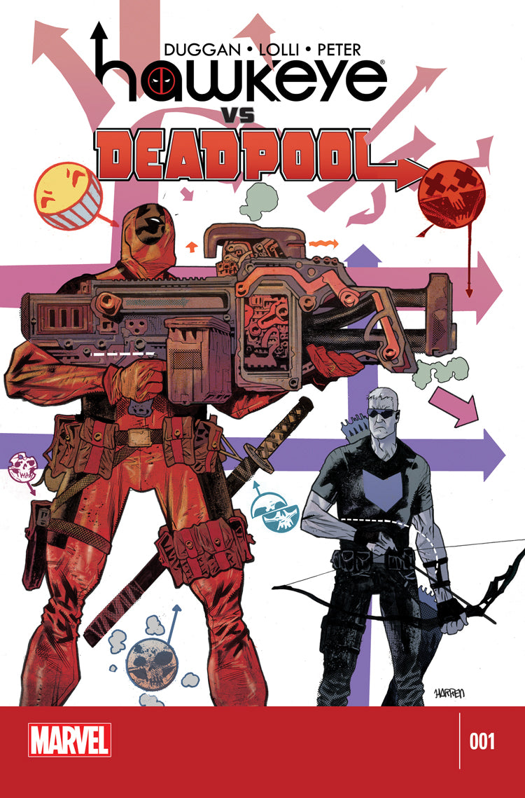 Hawkeye Vs Deadpool Complete Set #1-4