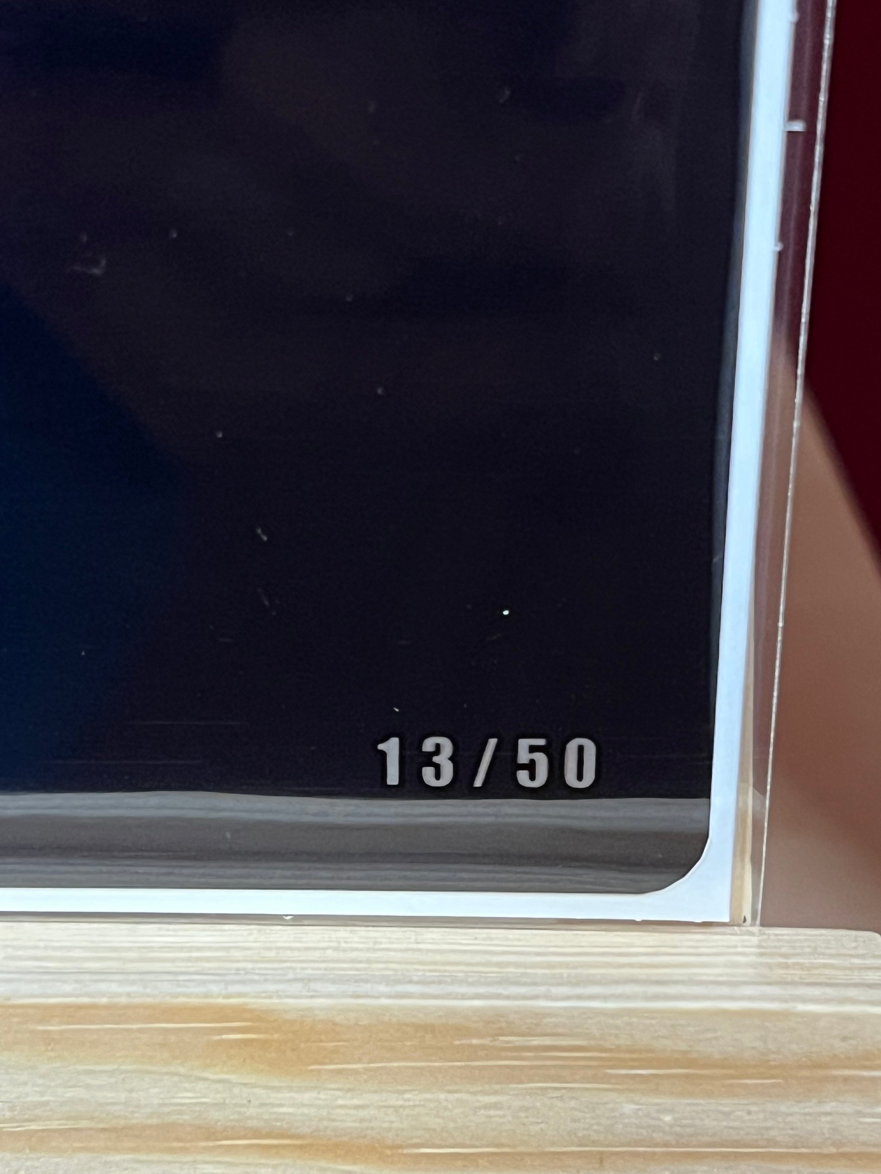 Jeff Monk Godzilla Metal Plate Art Limited to 50 - Signed and Numbered