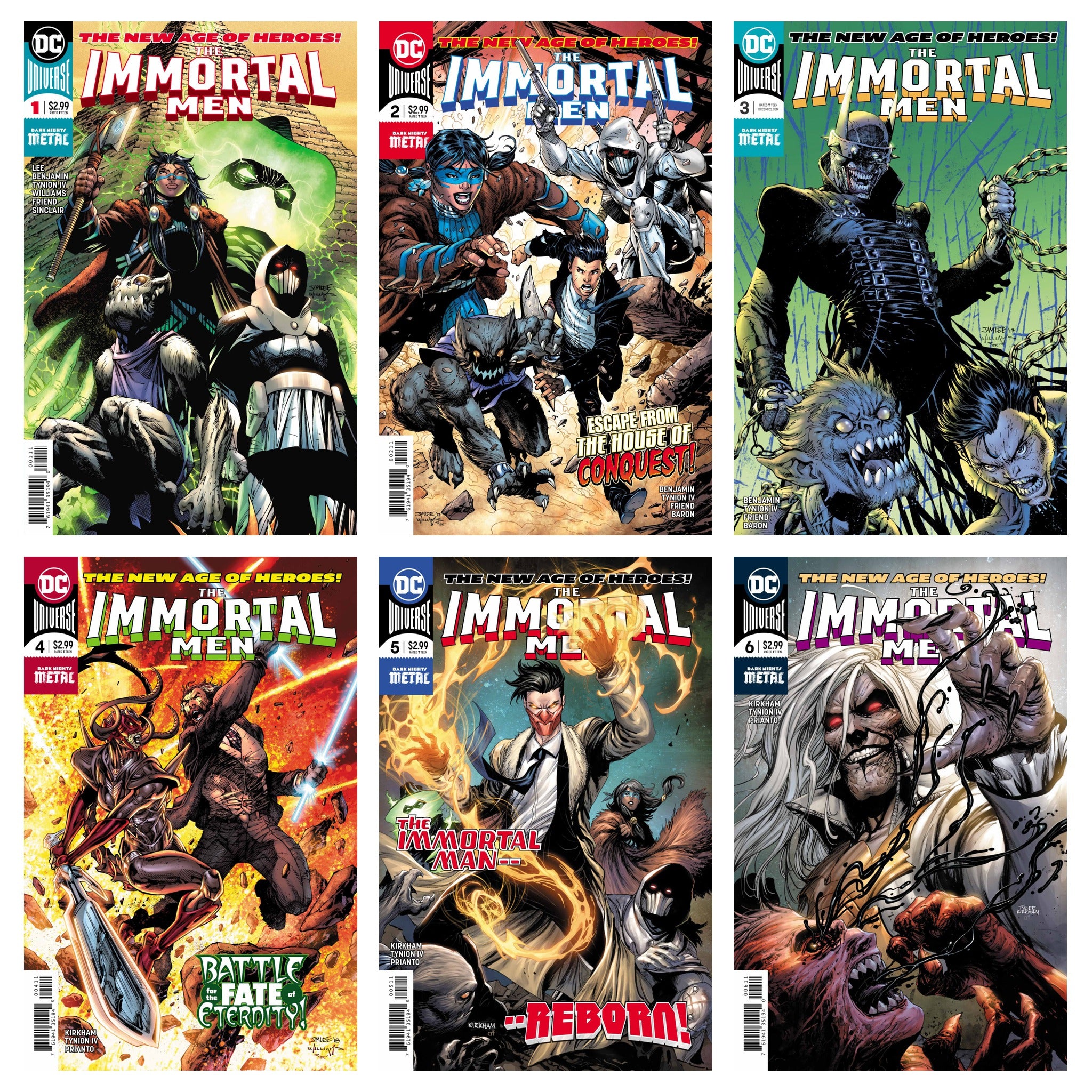 Immortal Men (2018) 1-6