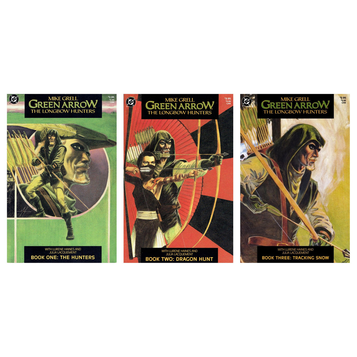 Green Arrow: The Longbow Hunters (1987) 1-3