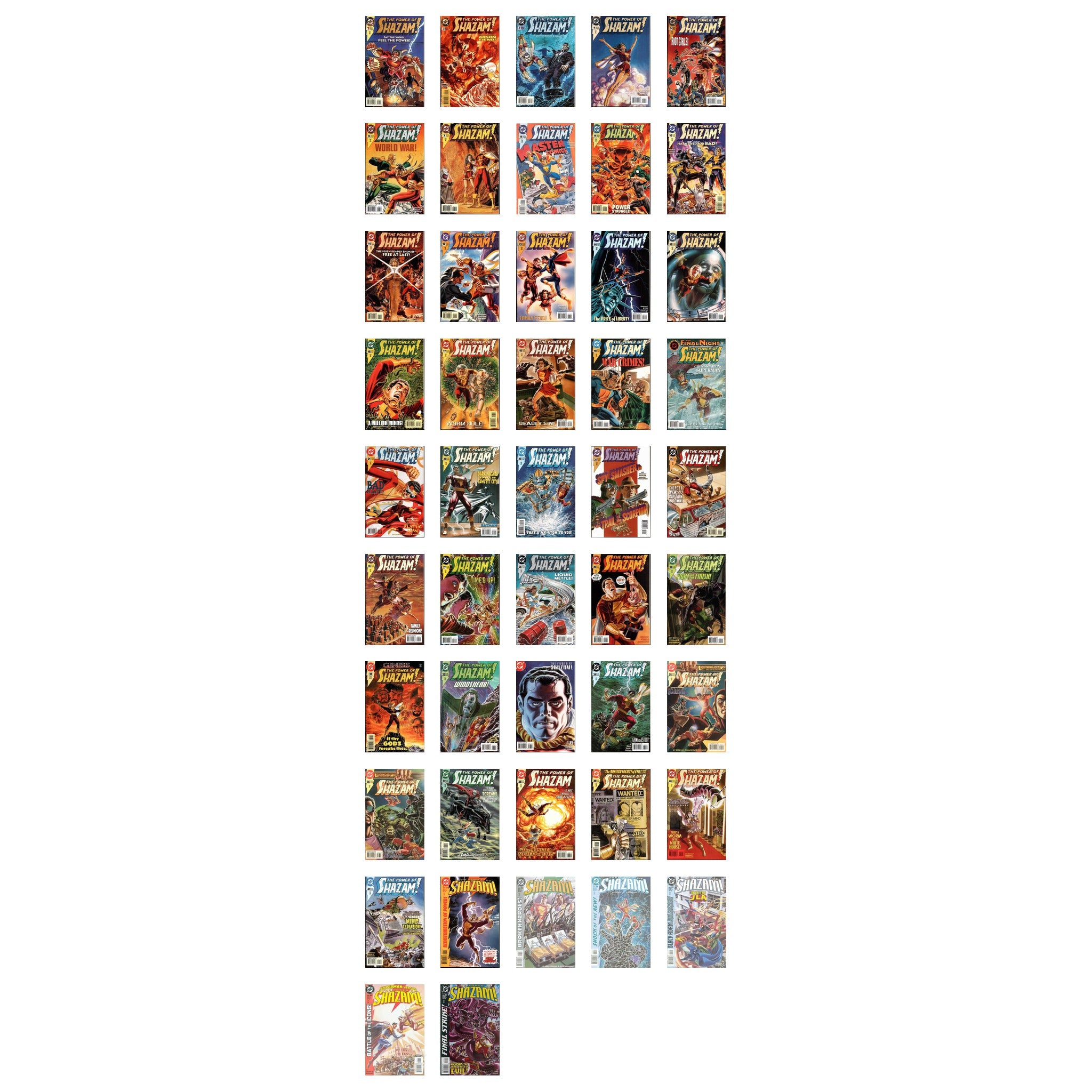 Power of Shazam (1995) 1-47 Completer Set