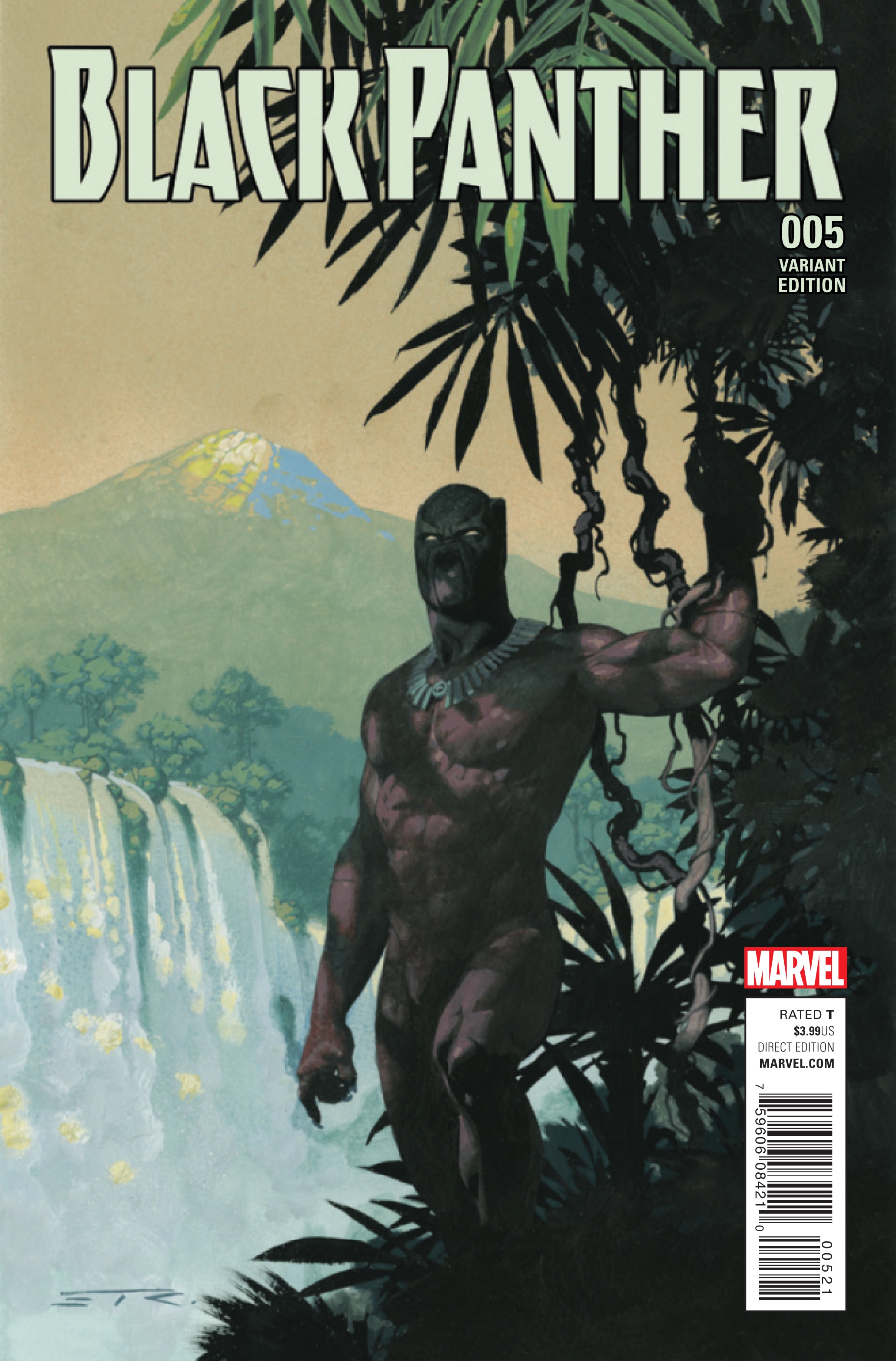 Black Panther #5 Ribic Connecting A Variant