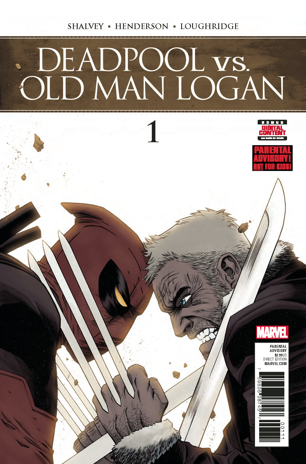 Deadpool vs Old Man Logan #1-5 2017 Mini Series