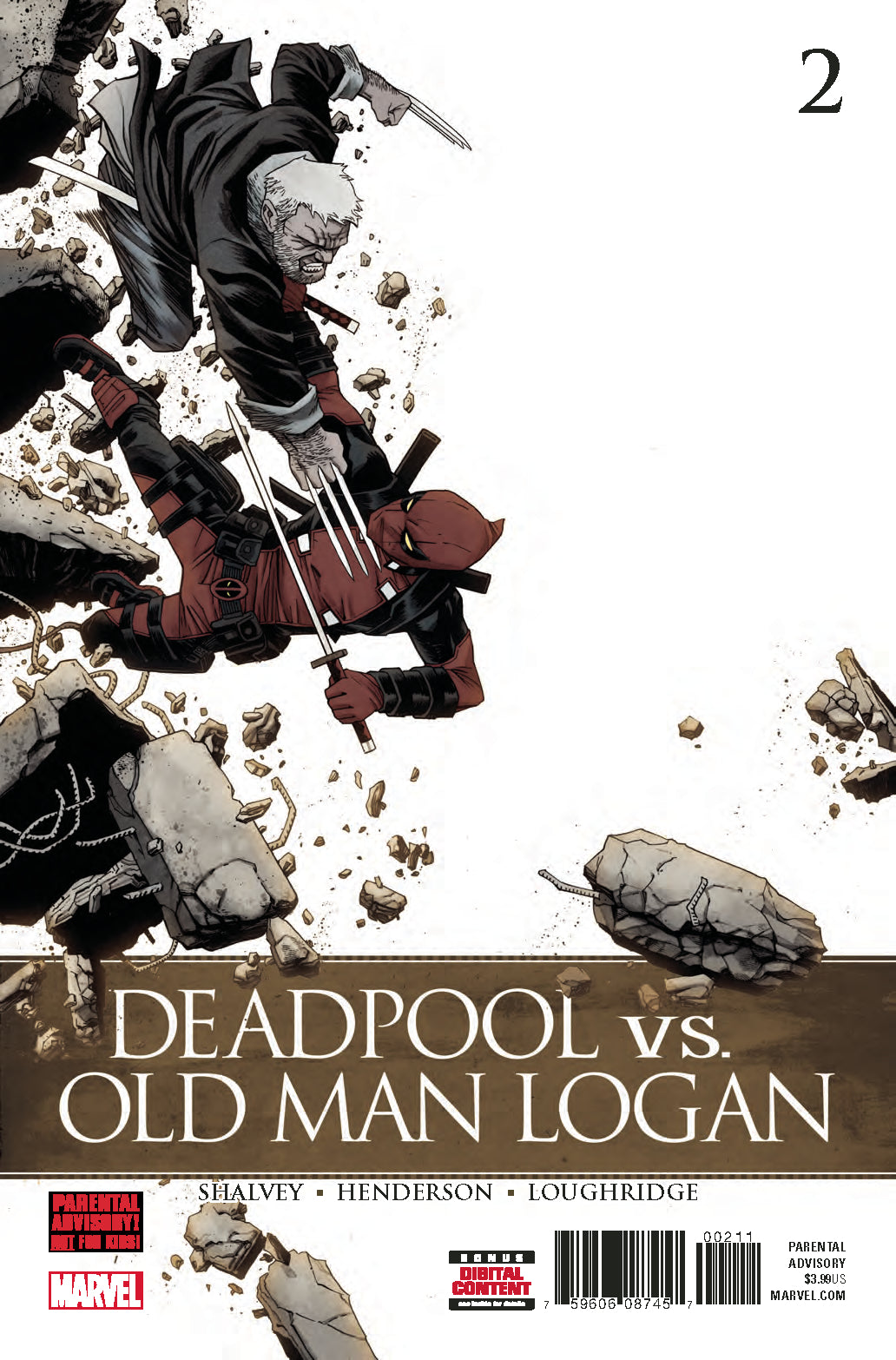 Deadpool vs Old Man Logan #1-5 2017 Mini Series