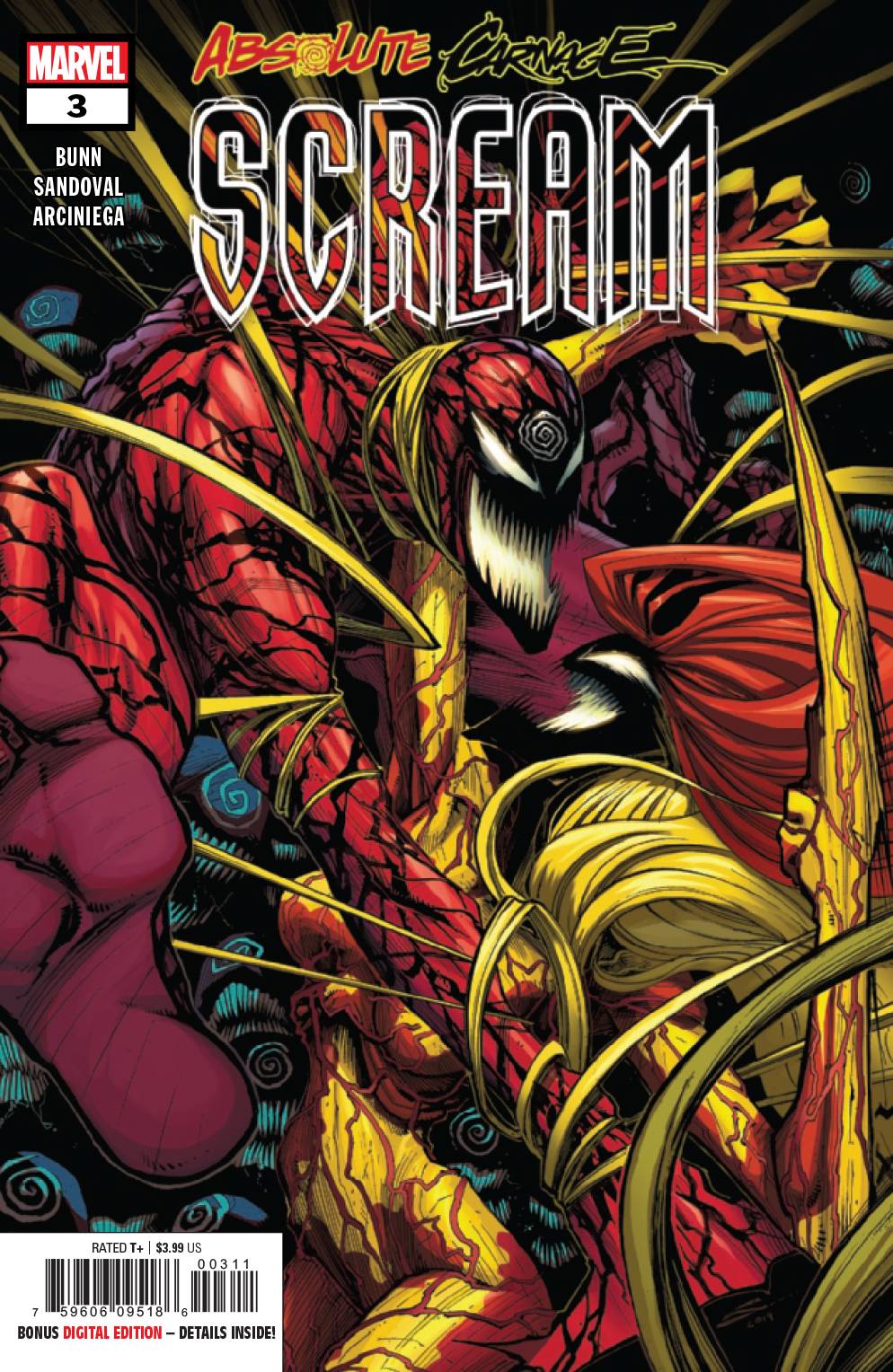 Absolute Carnage: Scream #1-3 2019 Tie-In