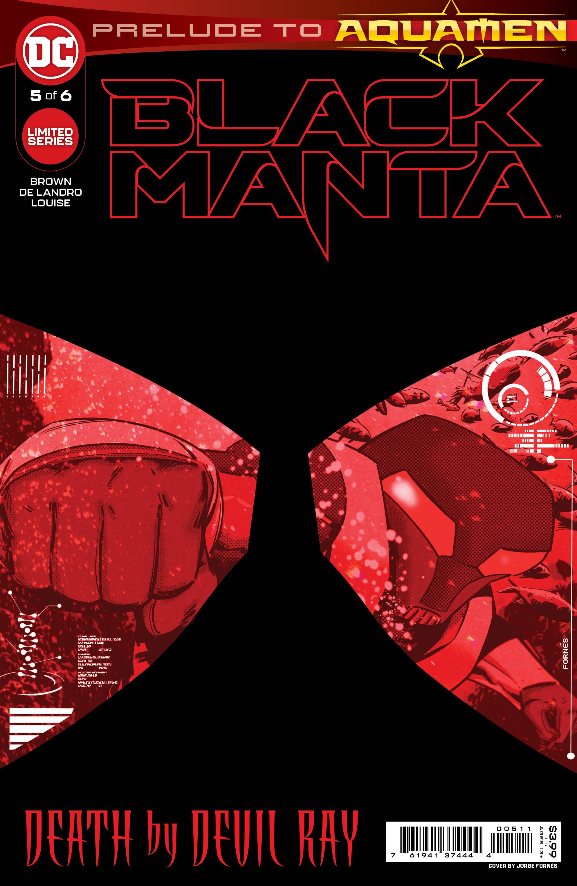 Black Manta #1-6 2021 Mini Series