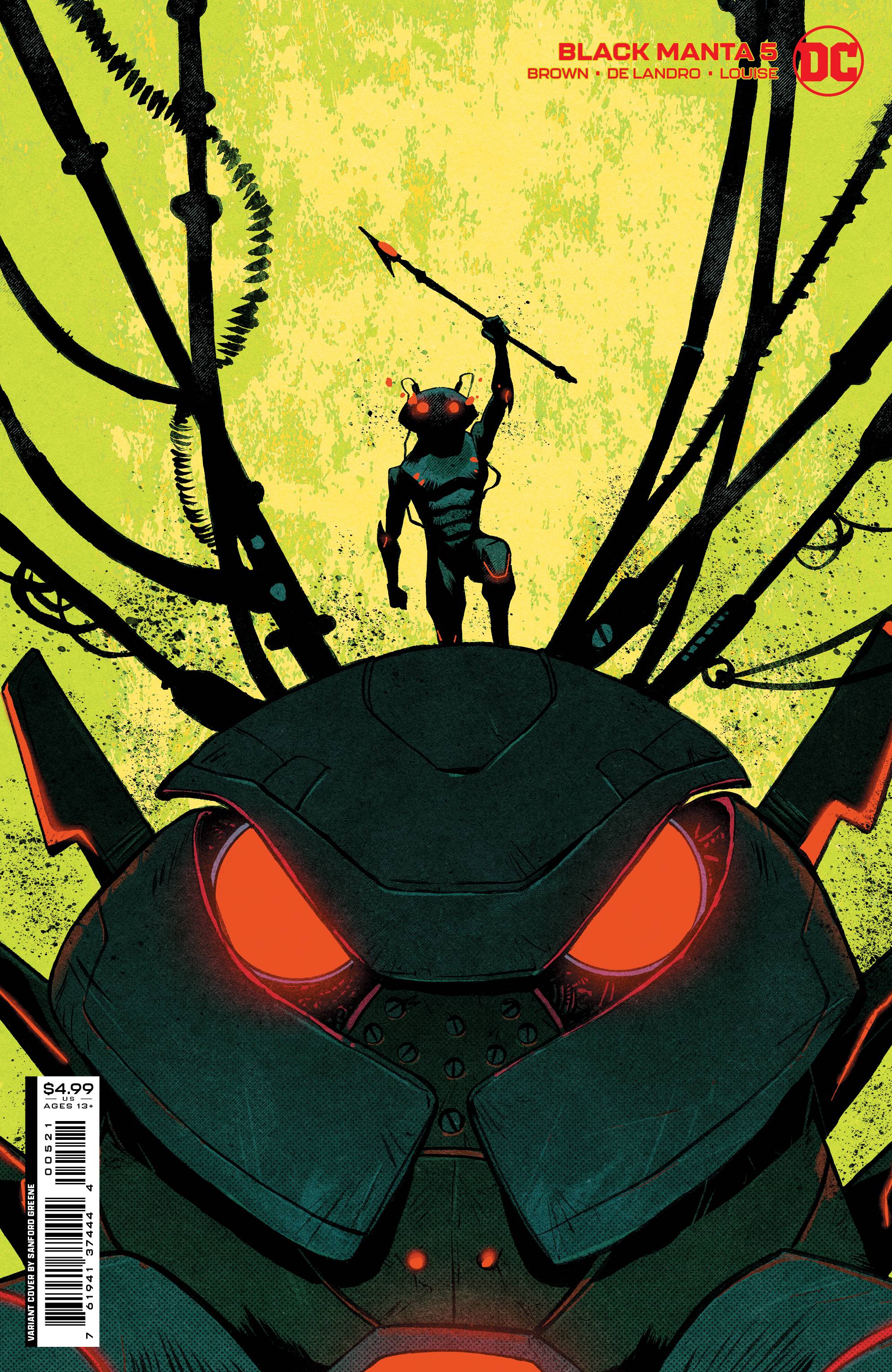 Black Manta #1-6 2021 Mini Series